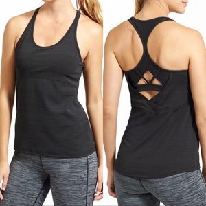 NWT Athleta Black Swift Reach & Restore Tank! 💕